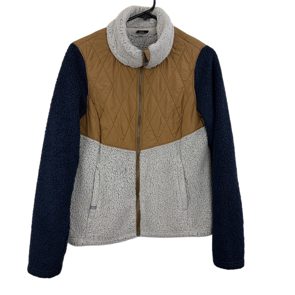 Kuhl Prima Flight Jacket Womens Medium Colorblock Full Zip Outdoors Fleece